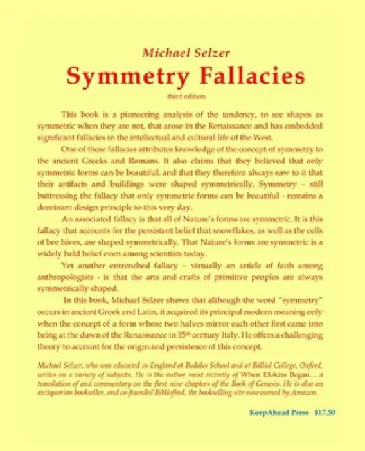 Symmetry Fallacies ` by Michael Selzer