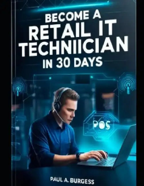 Become a Retail IT Technician in 30 Days: A Step-by-Step Guide to Networking Basics by Paul Arthur Burgess