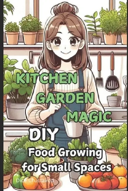 Kitchen Garden Magic: DIY Food Growing for Small Spaces by Dice Crustavod