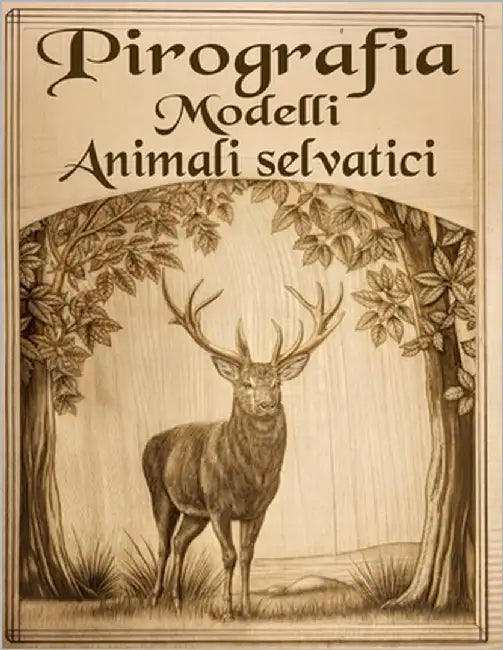Modelli per Pirografia Fauna Selvatica: Dettagliati Motivi di Pirografia con PDF Digitale Incluso by Greta, Falkenstein