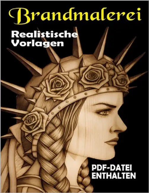 Brandmalerei Vorlagen: Mystische Themen - Detaillierte, Magische, Dunkle und Von der Nordischen Mythologie Inspirierte Designs für Kreative Kunst (PDF by Greta, Falkenstein