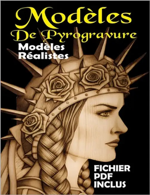 Modèles de Pyrogravure: Thèmes Mystiques - Designs Détaillés, Magiques, Sombres et Inspirés de la Mythologie Nordique pour l'Art Créatif (PDF Inclus) by Greta, Falkenstein
