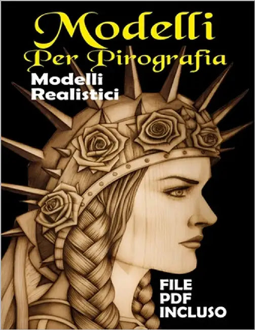 Modelli per Pirografia: Temi Mistici - Design Dettagliati, Magici, Oscuri e Ispirati alla Mitologia Norrena per Arte Creativa (PDF Incluso) by Greta, Falkenstein