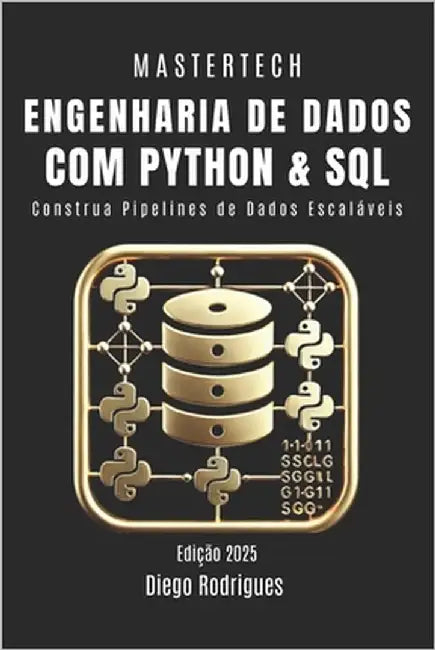ENGENHARIA DE DADOS COM PYTHON E SQL - Edição 2025: Construa Pipelines de Dados Escaláveis by Rodrigues, Diego