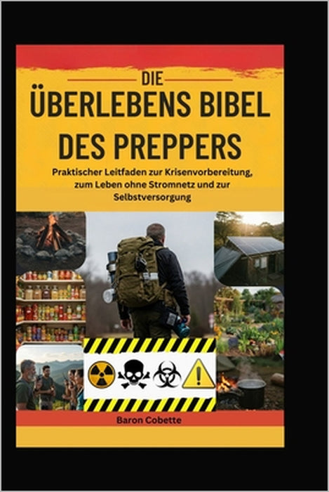 Die Überlebens Bibel Des Preppers: Praktischer Leitfaden zur Krisenvorbereitung, zum Leben ohne Stromnetz und zur Selbstversorgung by Baron Cobette