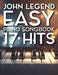 John Legend Piano Songbook: 17 Easy Hits by Heather W