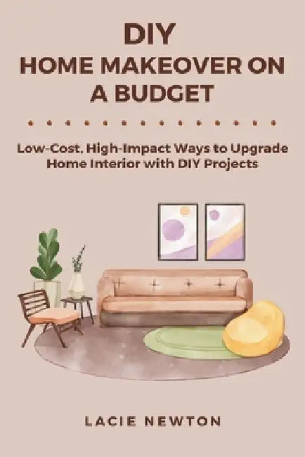 DIY Home Makeover on a Budget: Low-Cost, High-Impact Ways to Upgrade Home Interior with DIY Projects by Lacie Newton