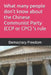 What many people don't know about the Chinese Communist Party (CCP or CPC) 's rule by Democracy Freedom