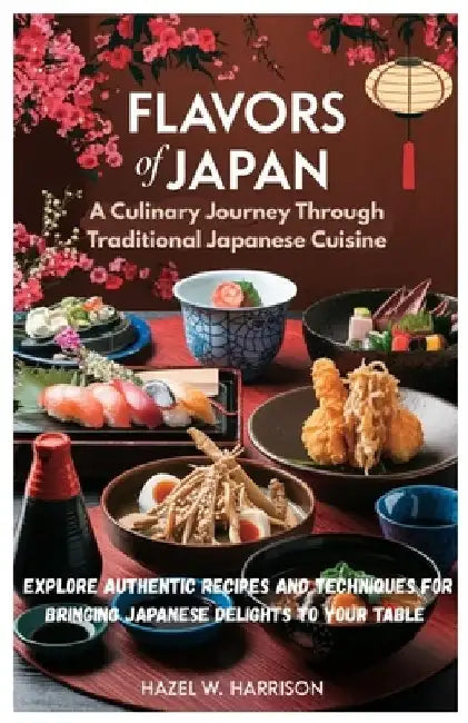 Flavors of Japan A Culinary Journey Through Traditional Japanese Cuisine: Explore Authentic Recipes and Techniques for Bringing Japanese Delights to Y by Hazel W. Harrison