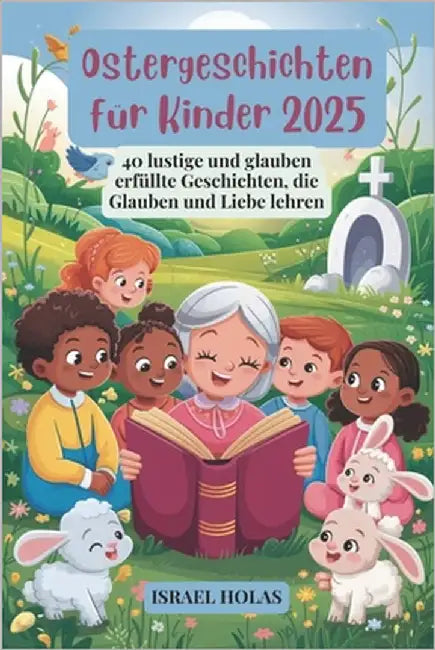 Ostergeschichten für Kinder 2025: 40 lustige und glaubenserfüllte Geschichten, die Glauben und Liebe lehren by Holas, Israel