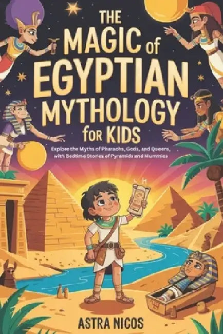 The Magic of Egyptian Mythology for kids: Explore the Myths of Pharaohs, Gods, and Queens, with Bedtime Stories of Pyramids and Mummies by Astra Nicos