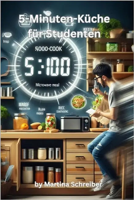 5-Minuten-Küche für Studenten: Satt werden für wenig Geld - inkl. Vorratsplan und No-Cook-Rezepten by Schreiber, Martina