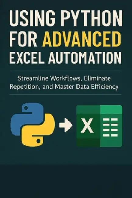Using Python for Advanced Excel Automation: Streamline Workflows, Eliminate Repetition, and Master Data Efficiency by Reactive Publishing