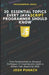30 Essential Topics Every JavaScript Programmer Should Know: From Fundamentals To Advanced Techniques: A Comprehensive Guide to Elevate Your JavaScrip by Josh Puhach