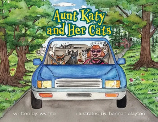 Aunt Katy and Her Cats by Wynne