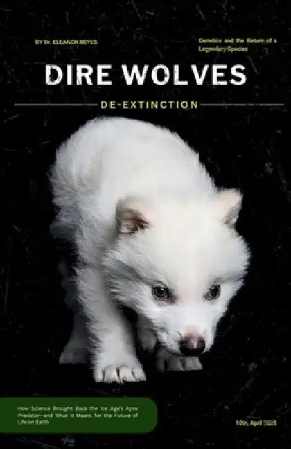 Dire Wolves: De-Extinction, Genetics, and the Return of a Legendary Species: How Science Brought Back the Ice Age's Apex Predator-Romulus, Remus, and by Eleanor Reyes