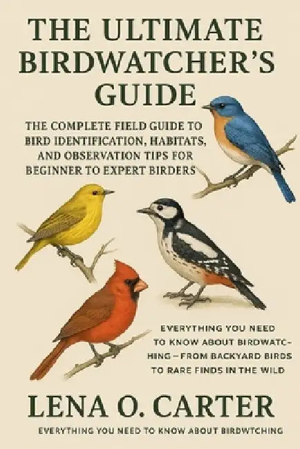 The Ultimate Birdwatcher's Guide: The Complete Field Guide To Bird Identification, Habitats, And Observation Tips For Beginner To Expert Birders by Lena O. Carter