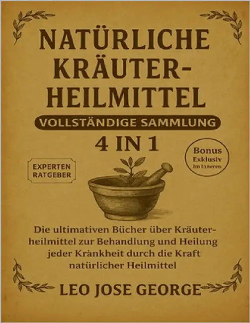 Natürliche Kräuterheilmittel Komplette Sammlung 4 in 1 by Jose George, Leo
