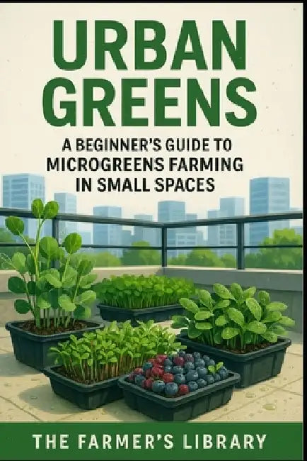 Urban Greens: Sustainable Microgreens Cultivation for Urban Dwellers and Beginners by Farmer's Library