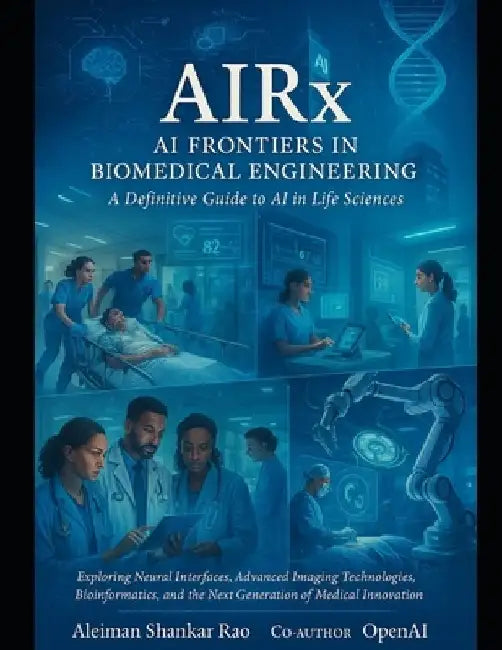 AIRx: AI Frontiers in Biomedical Engineering -A Definitive Guide to AI in Life Sciences: Neural Interfaces, Advanced Imaging Technologies, Bioinformat by Aleiman Shankar Rao Openai