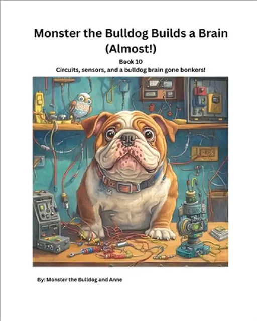Book 10 - Monster the Bulldog Builds a Brain (Almost!) by Bulldog, Monster The