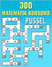 300 Matematik Korsord Pussel: Addition, Subtraktion, Multiplikation och Division Korsordutmaningar för Barn & Vuxna by Martin, Josh Ortiz