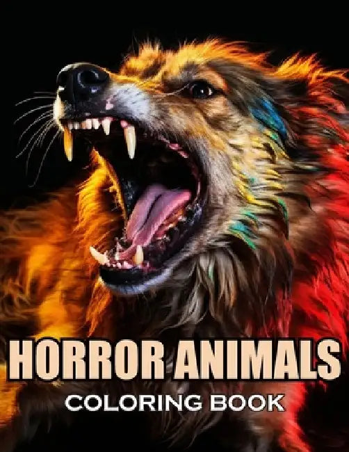 Horror Animals Coloring Book for Adult: 100+ Coloring Pages of Awe-inspiring for Stress Relief and Relaxation by Ronald Henry