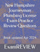 New Hampshire Journeyman Plumbing License Exam Practice Review Questions by Mike Yu