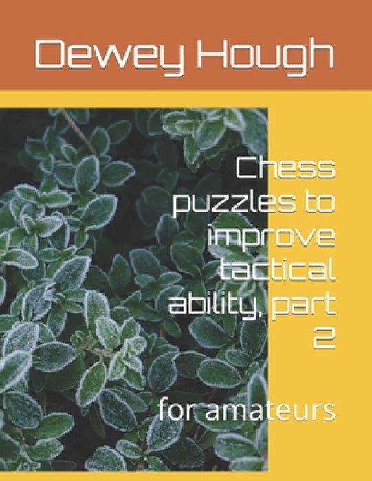Chess puzzles to improve tactical ability, part 2: for amateurs by Dewey Hough