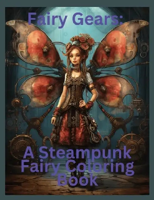 Fairy Gears: A Steampunk Fairy Coloring Book by Ren Stoots