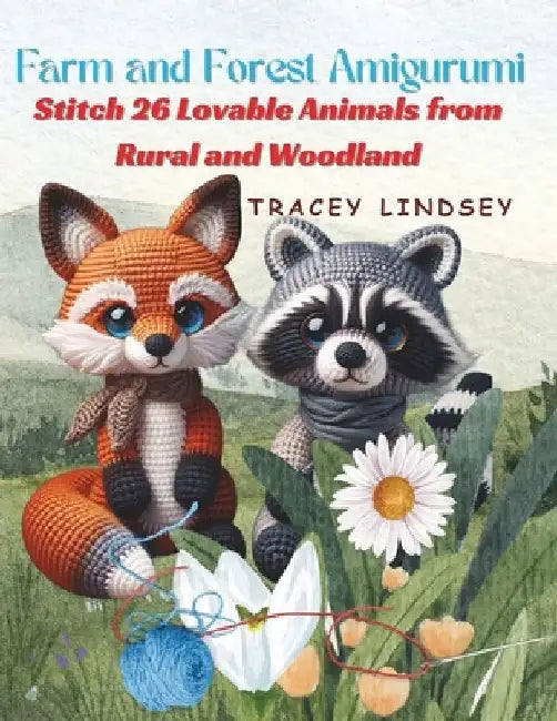 Farm and Forest Amigurumi: Stitch 26 Lovable Animals from Rural and Woodland by Tracey Lindsey