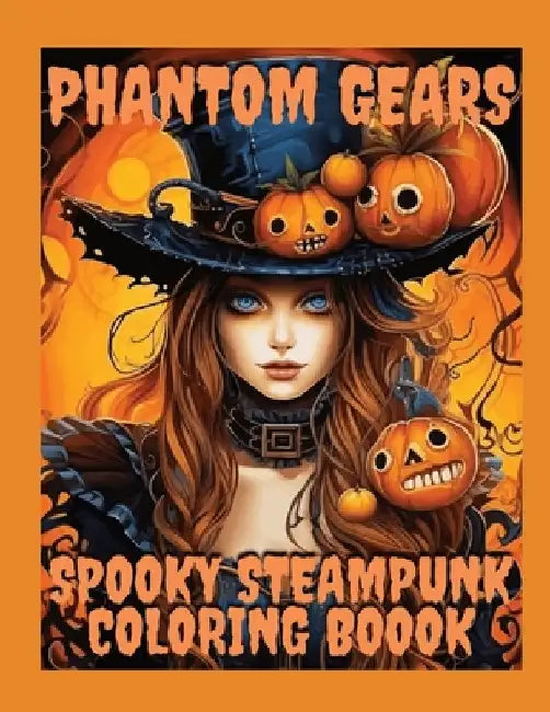 Phantom Gears: : Spooky Steampunk Coloring Book by Ren Stoots