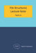 File Structures: Lecture Note by Taeho Jo