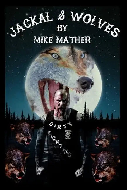 Jackal & Wolves by Mike Mather