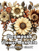 Steampunk Flower Mandala Coloring Book: High Quality +100 Beautiful Designs for All Ages by Mary Adams