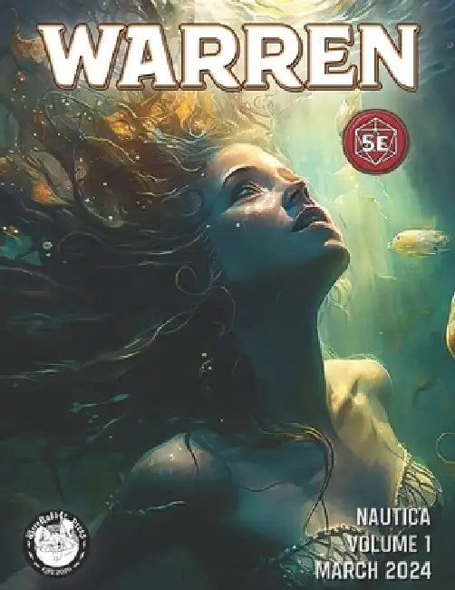 Warren Magazine #001 - Nautica: A Quarterly 5E Resource for GMs & Players by Derrick Captain Dutz Utz