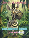 50+ Cute Animals Coloring Book for Kids: Ages 4-8: Simple, Fun, Easy-to-Color Pages with Sloth, Bear, Hippo, Monkey, Elephant and More Jungle Wildlife by Yolanda Quinn