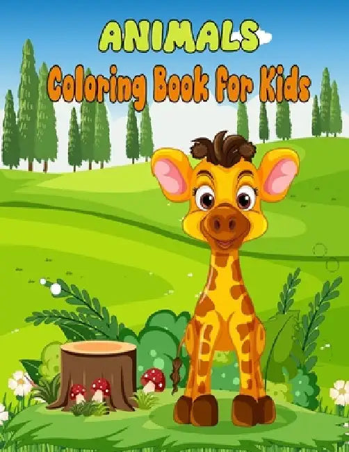 Animals Coloring Book for Kids: the World Farm Animals, Sea, Horses, Dolphins, Dogs. by Oussama Zinaoui