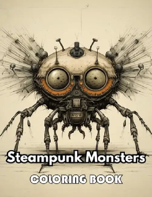 Steampunk Monsters Coloring Book: eautiful and High-Quality Design To Relax and Enjoy by Gerry Kelly