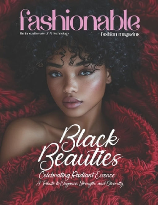 Fashionable Magazine: Black Beauties - Celebrating Radiant Essence, A Tribute to Elegance, Strength, and Diversity: Where Every Shade Shines by Beshoy Shenouda Mahrous
