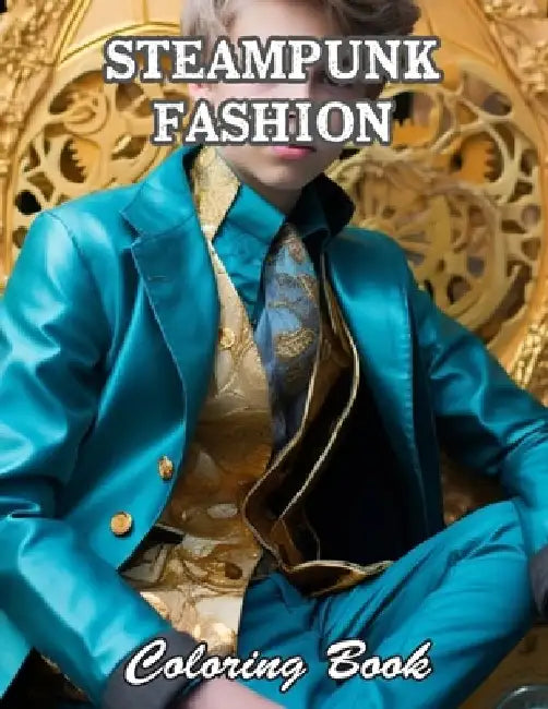 Steampunk Fashion Coloring Book: High Quality +100 Beautiful Designs by Nina Wright