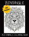 Zentangle Coloring Book: Zoo Animals Mandala Colouring Pages For Adults & Kids of All Ages by Roy Hendershot