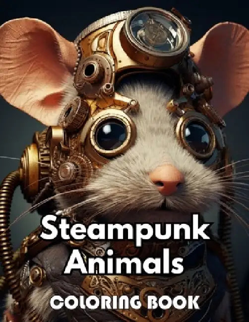 Steampunk Animals Coloring Book: High Quality +100 Adorable Designs by Zechariah Prohaska