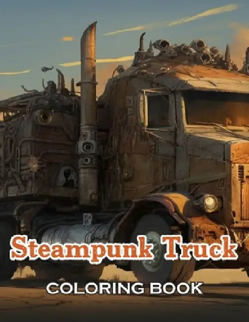 Steampunk Truck Coloring Book: 100+ New Designs for All Ages by Ardella Turner