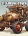 Steampunk Truck Coloring Book: Beautiful and High-Quality Design To Relax and Enjoy by Nathan Carter