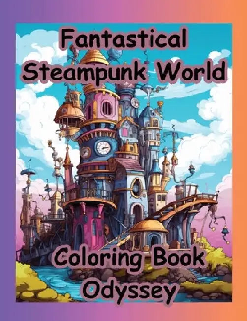 Fantastical Steampunk World: Coloring Book Odyssey by Ren Stoots
