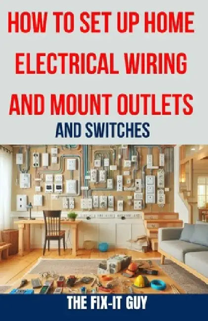 How to Set Up Home Electrical Wiring and Mount Outlets and Switches: The Ultimate DIY Guide to Safely Installing Electrical Circuits, Switches, and Ou by The Fix-It Guy