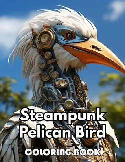 Steampunk Pelican Bird Coloring Book: Beautiful and High-Quality Design To Relax and Enjoy by Gerry Kelly