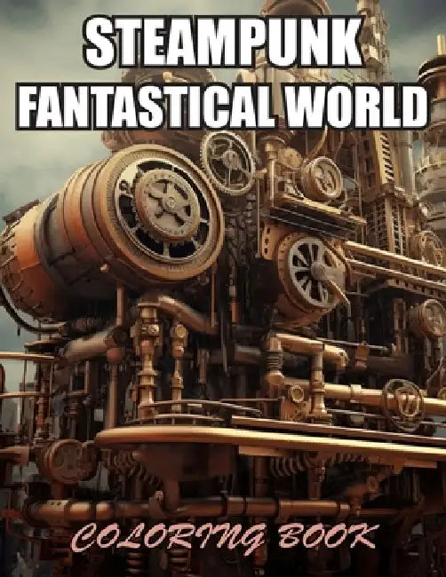 Steampunk Fantastical World Coloring Book: Relaxation, and Creativity Coloring Pages for All Fans by Renee Gray