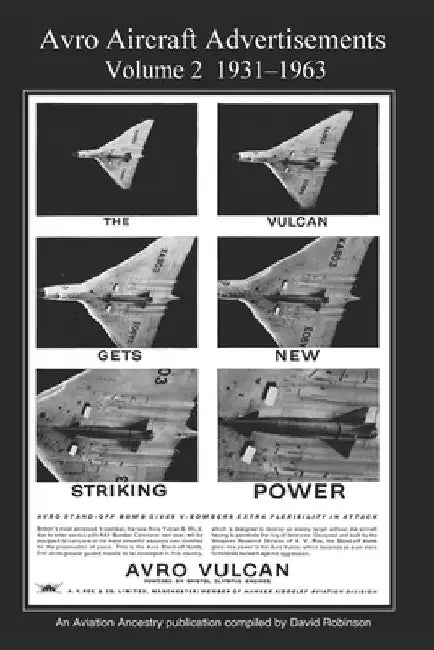 Avro Aircraft Advertisements Volume 2 1931-1963 by David Robinson